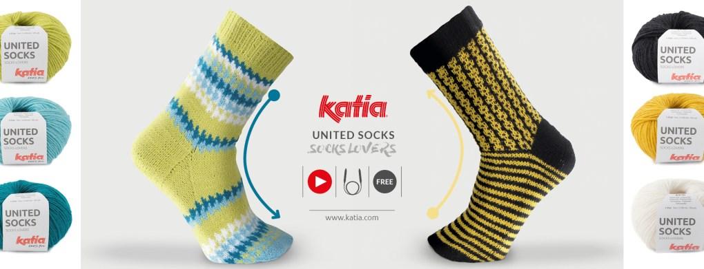 Katia united socks magic loop socks